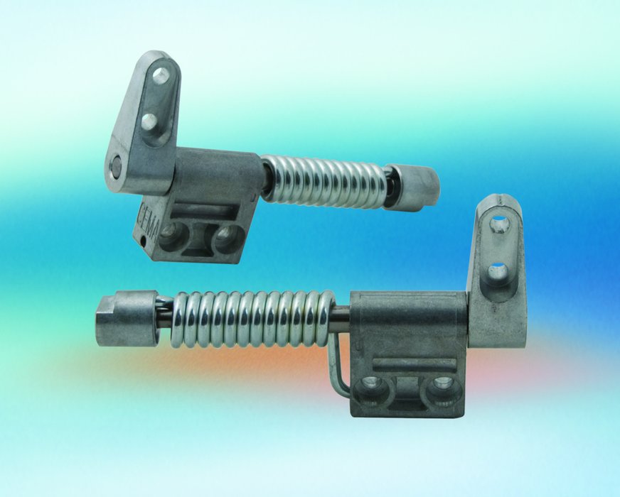 COUNTERBALANCED HINGES PROVIDE FINGERTIP CONVENIENCE FOR LIFTING/POSITIONING